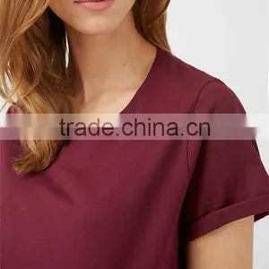 Wholesale Plain Pregnant Women t Shirt Maternity Clothes thumbnail-3