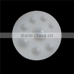 Silicone Resin Mold Round White 8.4cm Dia. thumbnail-1