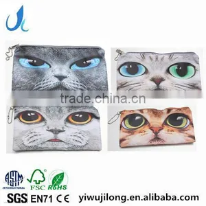 Hot Sale Custom 3D Cool Animal Printed Pencil Bags for Kids thumbnail-1
