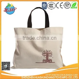 2017 Hot Sales High Quality Linen Tote Bag Linen Shopping Bag thumbnail-1