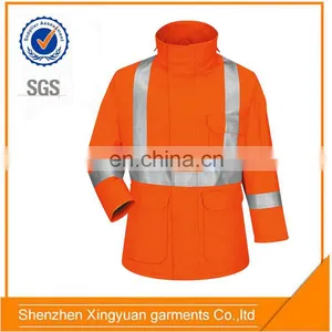 Wholesale Winter Construction Safety Fireproof Protection Jackets thumbnail-3