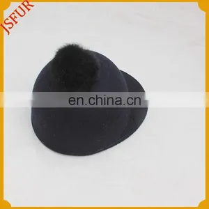 Top Quality Genuine Fox Fur Pom Pom Cap and Hat thumbnail-1