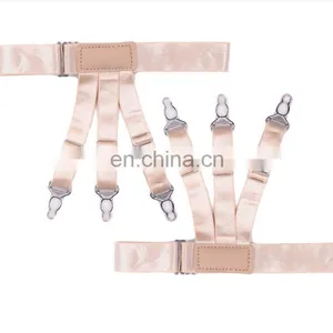 Factory Hot Sale Fashion Suspenders Garters Shirt Garters Mens Shirt Stays thumbnail-2