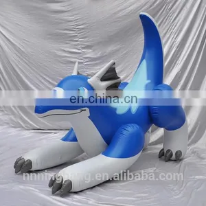 Ningbang Hot Sale Giant Inflatable Zenith Dragon Blue Color,pvc Inflatable Toy thumbnail-1