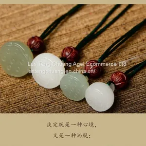 Violet, Tian Yulian and Peng Original Hand Woven Pendant Pendant Necklace Pendant Natural Simple Folk Style thumbnail-3
