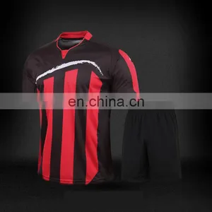 OEM Fashion High Quality Men Soccer Jersey Sets Custom Design China Supplier thumbnail-6