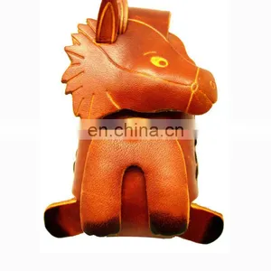 Promotional Cute Horse Animal Shaped Coin Purse Wholesale Women Genuine Leather Coin Purse/Change Purse/coin Case MCP-0115 thumbnail-1