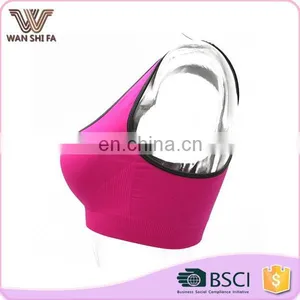 Behind the Cross 92% Nylon Beautiful Colour Fitness Hot Sex Sport Bra thumbnail-2