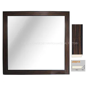 J08014 Wholesale Modern Popular Wall Mirrors,Fancy Plastic Wall Mirrors for Hotel Project thumbnail-4