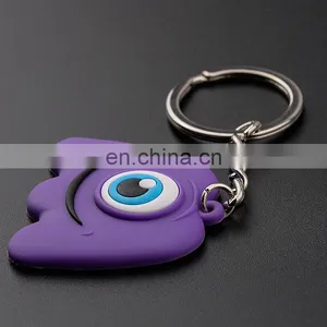 Promotional Cartoon Big Eye Pvc Keychain thumbnail-4