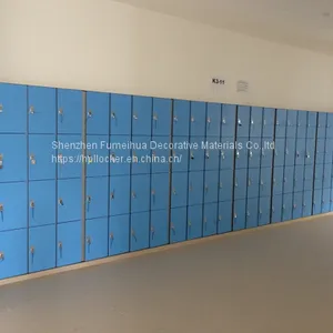 Fireproof Decorative Electronic Luggage Storage Hpl Compact Laminate Locker thumbnail-3