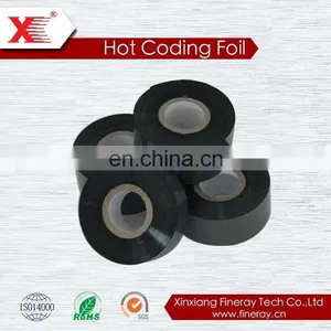 Hot Time and Date Stamp Foil Ink Ribbon/hot Thermal Transfer Foil for Printing Expiration Date FC3 Type 30mm*100m Size thumbnail-6