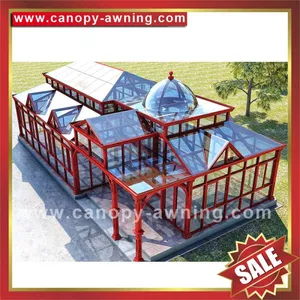 Sun Room,sun House,garden House,glass House,excellent Aluminium Framework,super Durable! thumbnail-4