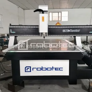 Heavy Duty 3D Wood CNC Machine 4x8 Feet CNC Milling Machine With Rotary 4 Axis CNC Engraving Machine ATC Spindle CNC Router thumbnail-3