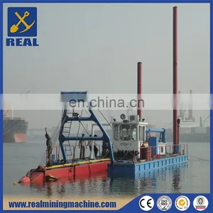Small Scale Sand Pumping Cutter Suction Dredger Sucter Sand Baots thumbnail-3