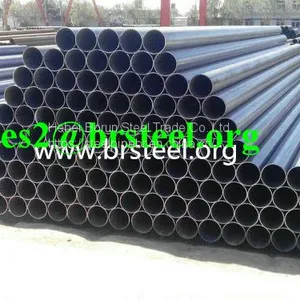 ASTM A53 Grade B Anti-rust Black Painting Lsaw Pipe thumbnail-1