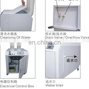 9kg Ultrasonic Industrial Humidifier With Two Parts JDH-GO90Z Cooling Mist Industrial Humidifier thumbnail-6