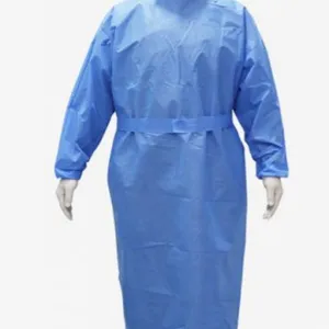 White List Disposable Medical Gown With CE FDA for Approval for Europe thumbnail-1