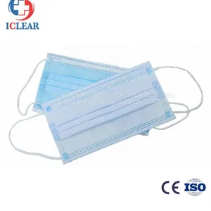 3 Ply Ear Loop Disposable Surgical Mask thumbnail-1