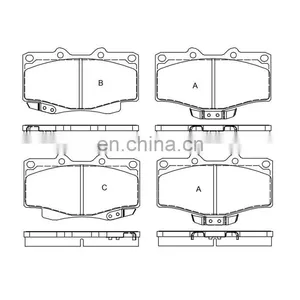 Brake Pads for TOYOTA OE D436 D2082 AN-303WK 04465-35280 GDB797 thumbnail-1