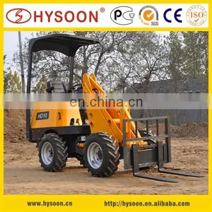 Taian Hysoon Mini Fork Wheel Loader HD10L thumbnail-5