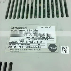 100w Mitsubishi AC Servo Motor Drive MR-J2S-10A+HC-KFS13 thumbnail-3