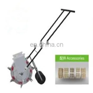 High Quality Double Barrel Hand Push Seeder HX-A038 thumbnail-1