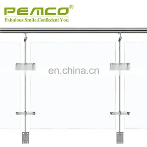 Pemco Cheap Price Balcony 304/316 Stainless Steel Glass Balustrade thumbnail-3