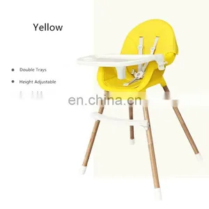 Multifunction Height Adjustable Baby Dining Chair Children Play Chair High Chair thumbnail-4