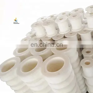 UHMWPE Bushes and Washers UHMW Roller - Suppliers & Manufacturers pe Plastic Roller thumbnail-1