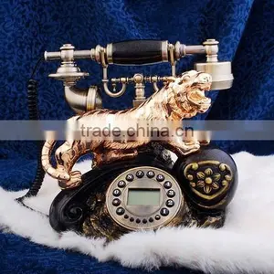 Shining Antique Tiger Telephone thumbnail-1
