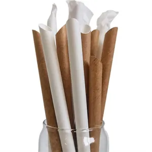 Disposable Milk Tea Beverage Paper Straws thumbnail-2
