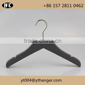 Children Wooden Hanger and Pants Hanger With Under Clips for Kids thumbnail-3