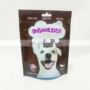 Colorful Stand Up Pouch And Window MOPP /PET/PE Food Grade Stock Packaging Bag For Pet Food thumbnail-1