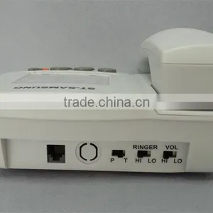 Vintage Design White Color Black Color Fixed Line Office or Home Telephone thumbnail-4