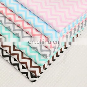 Cartoon Wavy Cotton Printed Fabric Kindergarten Baby Pillow Full Cotton Bedding Fabric Wholesale thumbnail-1