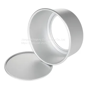 Multiple Sizes Aluminum Round Cake Pan Removable Bottom Angel Chiffon Cheese Cake Baking Mold Bakery Cake Tools thumbnail-3