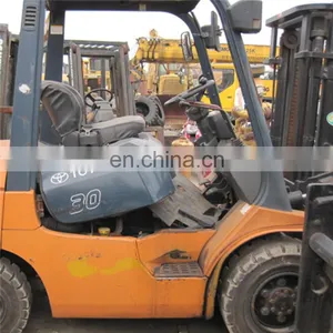 Used Toyota FD30 Forklift on Sale in Shanghai, Japan 3ton Diesel Forklift thumbnail-5
