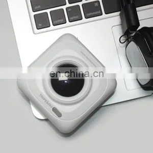 Smart Mini Thermal Pocket Photo Mobile Printer for Android Ios Phone Pocket Paperang p1 203dpi Label Sticky thumbnail-1