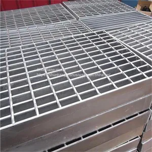 G325 Metal Grating: Factory Pressure Welded Steel Grating, Car Wash Room Floor Drain Pool, Sewage Pool Grate, Galvanized Steel Grating thumbnail-1
