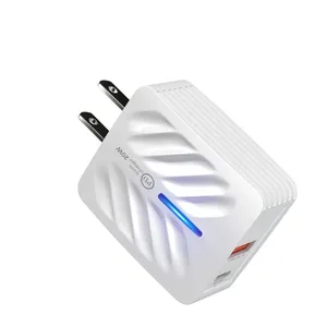 2022 5V2A 3A Quick Charging Mobile Phone 2 USB Wall Charger Adapter QC 3.0 EU/US Plug Charger thumbnail-1