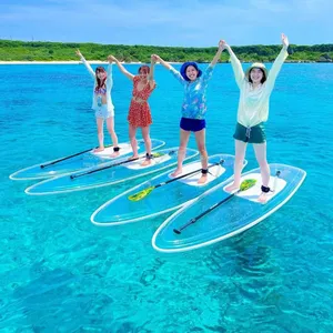 Clear SUP, Clear SUP Board, Clear SUP Paddle Board, Clear Paddle Board, Clear Board, Transparent SUP, Transparent SUP Board, Transparent SUP Paddle Board, Transparent Board, Transparent Paddle Board, Crystal SUP, Crystal SUP Board, Crystal SUP Paddle Boar thumbnail-1