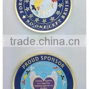 Forgotten Warrior Pound Sponsor Custom Challenge Coin thumbnail-1