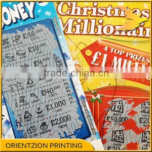 Lottery Ticket Printing, Lottery Card Printing. thumbnail-1