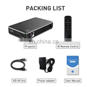 Latest 4k Video Portable P10 II Interactive Projector 2.4G/5G Wifi Touch Screen Mini Phone Wireless Projector thumbnail-2