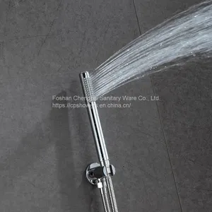 Shower Set With 12inch Round Shower Head Showr Arm 304 Stainless Steel LED Showerhead thumbnail-5