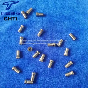 Chuanghui New Material Titanium Alloy Processing Titanium Circular Tube Lathe Processing CNC Processing High Precision Hardware and Mechanical Accessories thumbnail-5