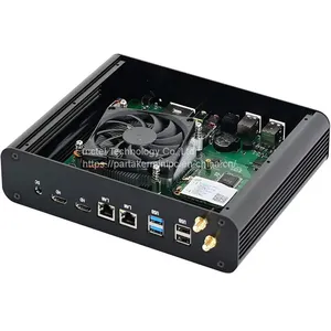 Partaker Mini PC Intel Core i7 1065G7 i5 1035G4 2*RAM Slots Max 64GB DDR4 RAM Gaming Desktop Computer 2*HDMI2.0 2*LAN 8*USB thumbnail-5