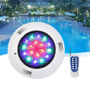 Ultra Quality IP68 Waterproof 18W/24W RGB LED Underwater Light Multi Colors Wall-Mounted Swimming Pool Light thumbnail-2
