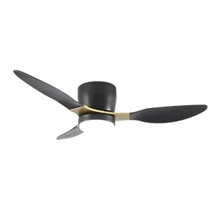 Low Profit DC Ceiling Fans With Remote Control Led Ceiling Lights thumbnail-2